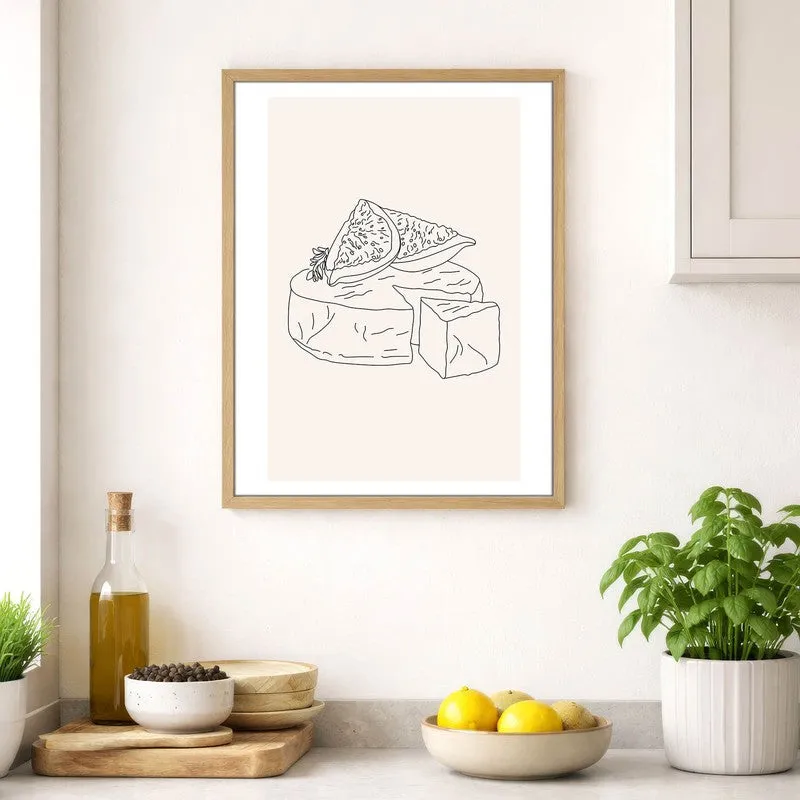 Chefs Palette Archival Canvas Wall Art - Brown media 4