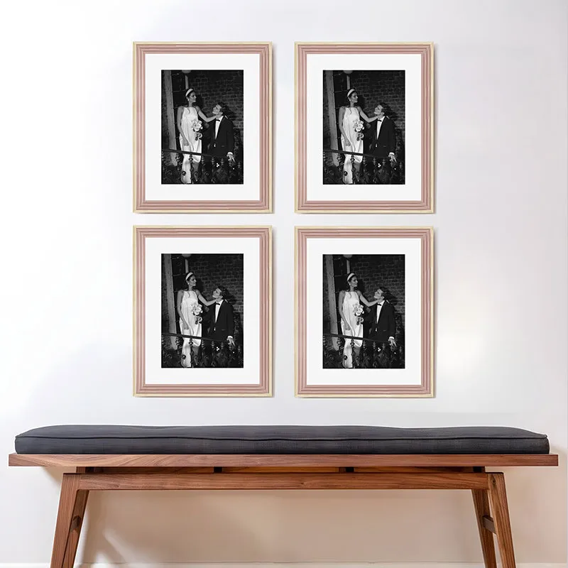 Treega Nuvo Photo Frame (Pink) - Set Of Four media 1