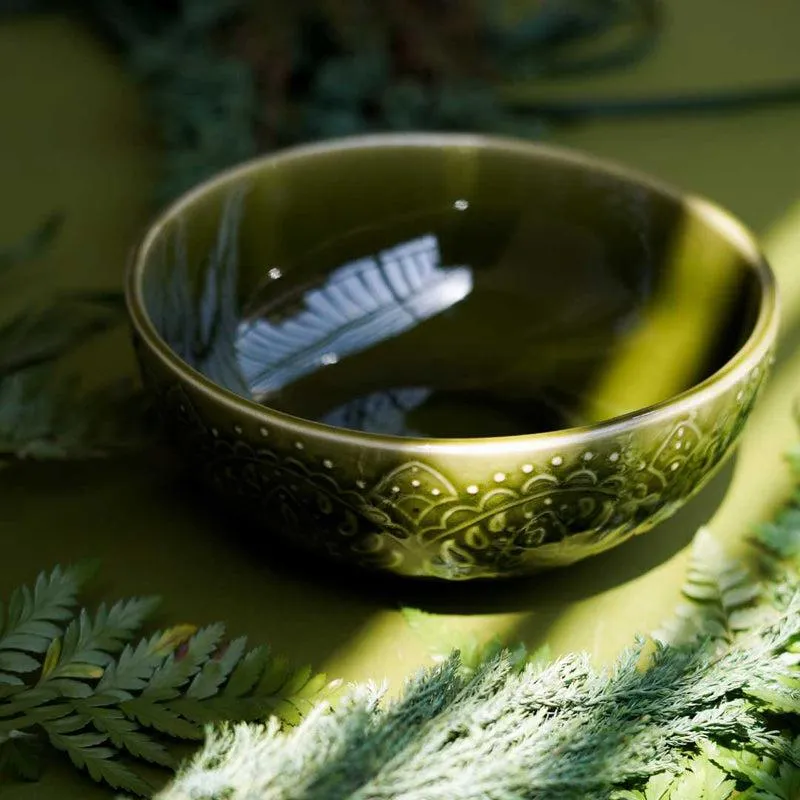 Aspensa Handmade Serving Bowl media 1