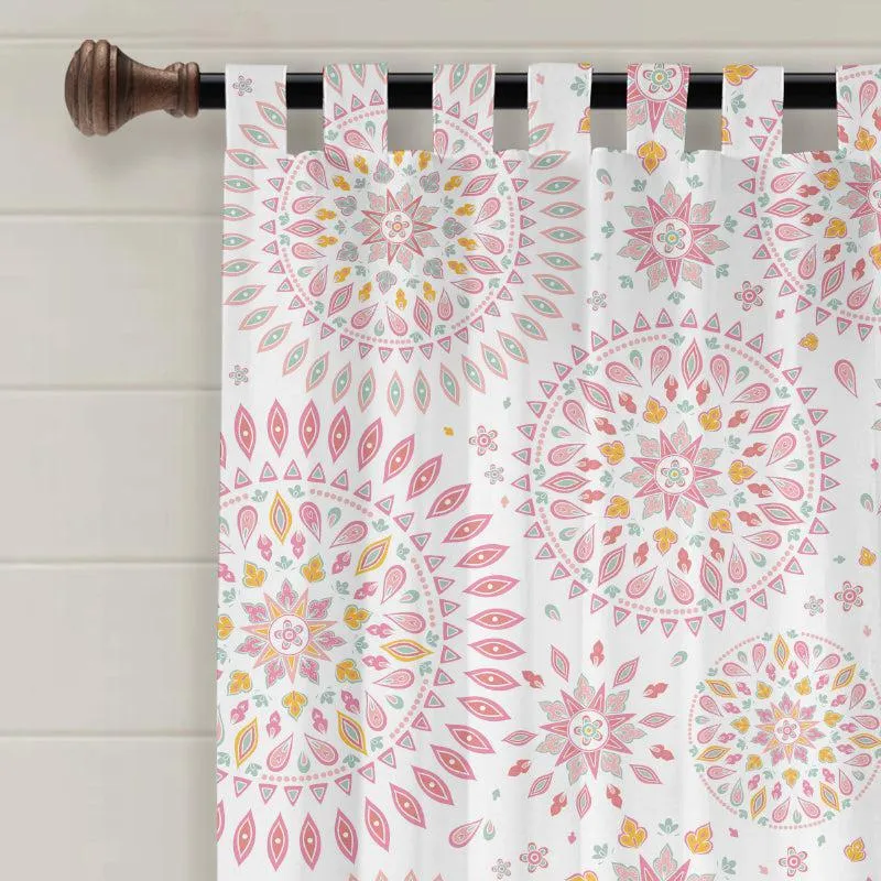 Mandala Tab Top Medium Width Curtain media 4