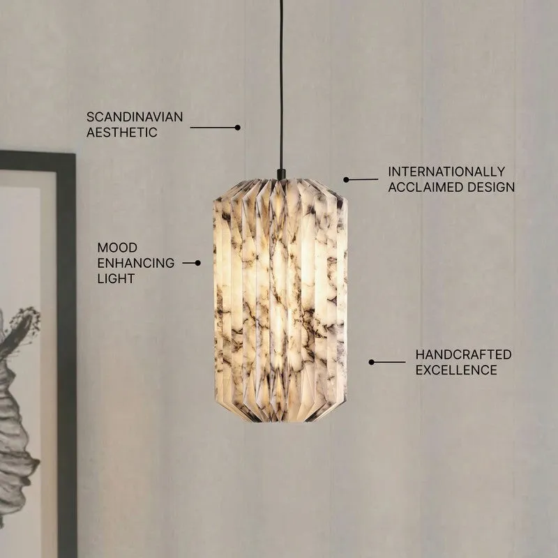 Fig Living Drum Pendant Ceiling Lamp - Ivory media 8