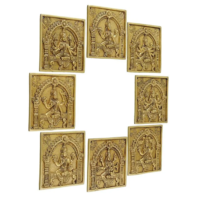 Divine Astha Laxmi Wall Accent - Set Of Eight media 4