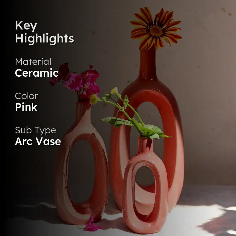 Preston Halo Vase - Set Of Two media 2