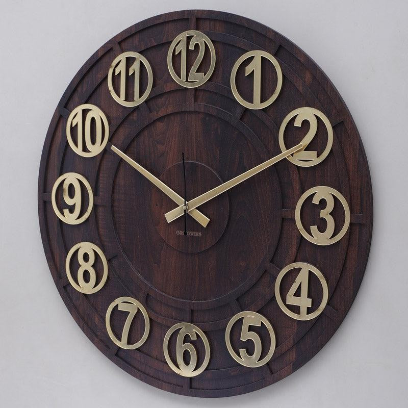Balencia Decorative Wall Clock - Brown media 5