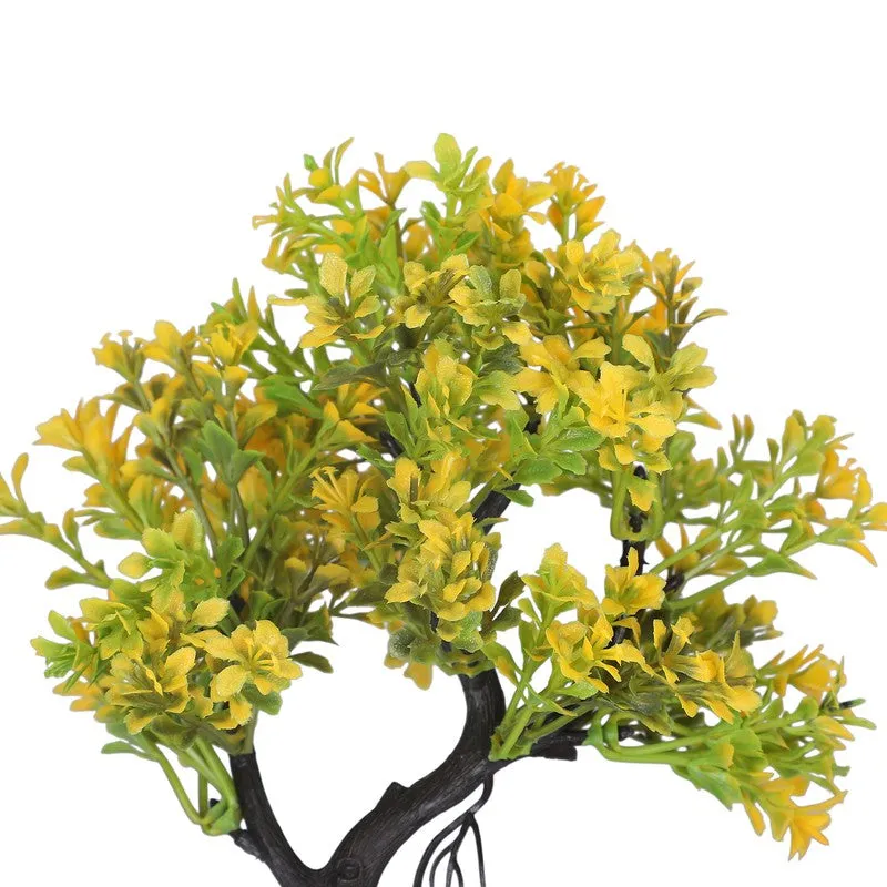 Bonsai Tree with Pot (Yellow,Red) - Set Of Two media 3