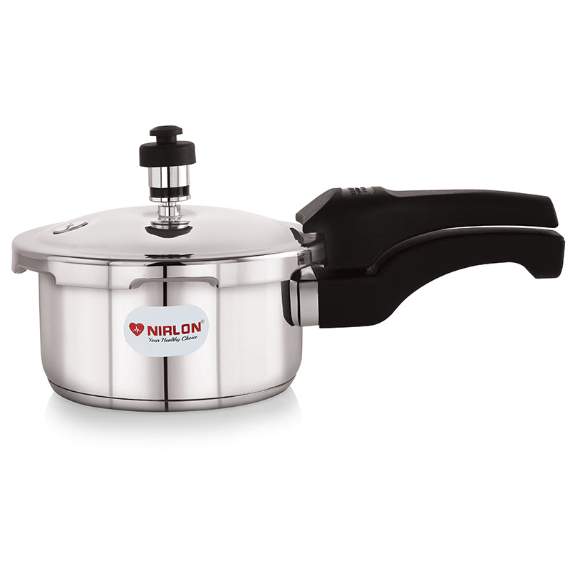 Nirlon Steel Pressure Cooker - 1000 mL/ 9 Inches media 7