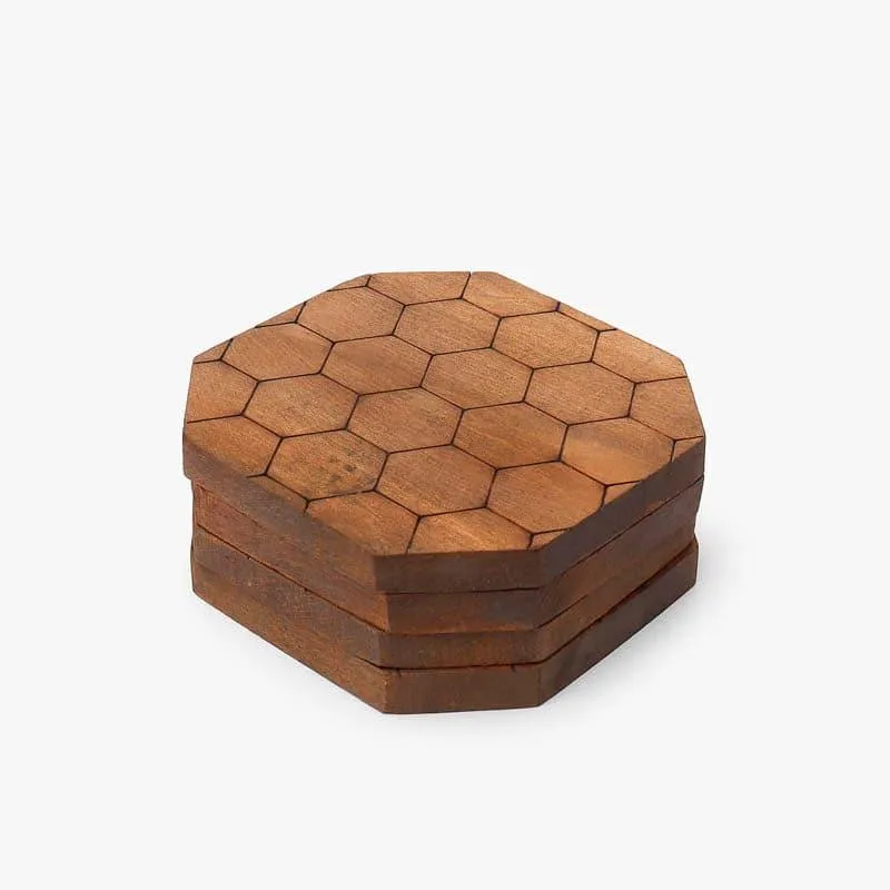 Honeycomb Coaster - Set Of Four media 6