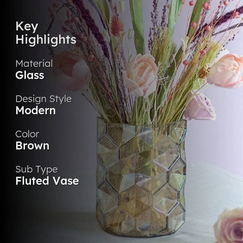 Prism Petals Glass Vase media 2