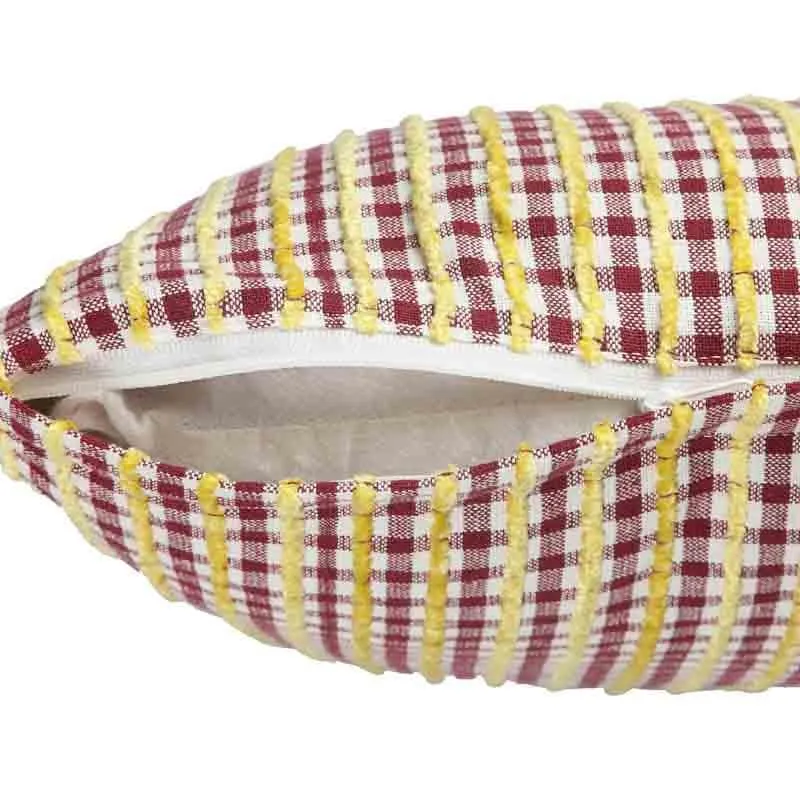 Mingled Cushion Cover - Yellow - Set Of Five media 5