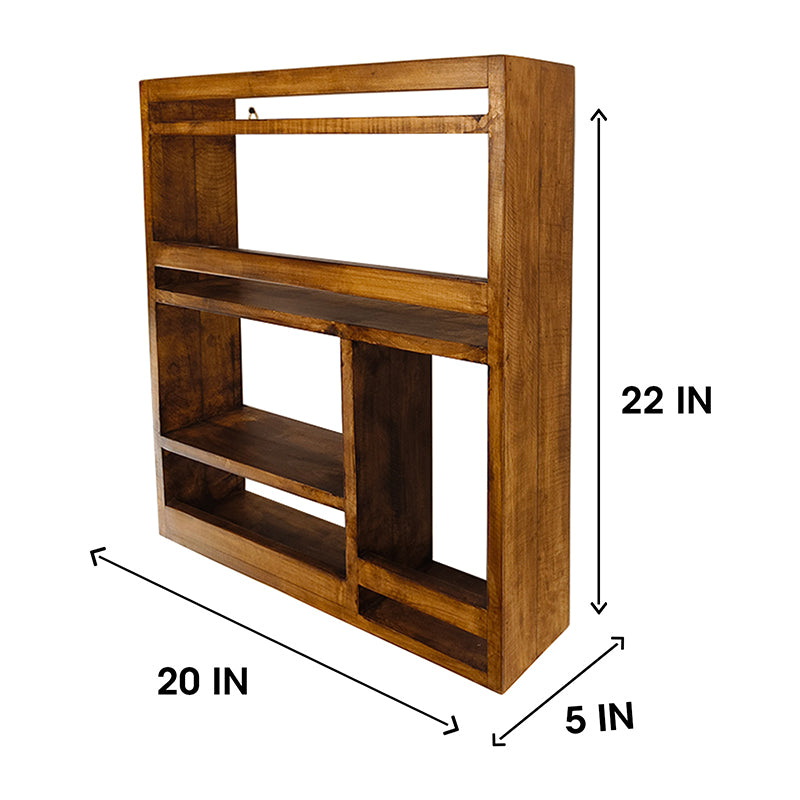 Tribeka Wooden Kitchen Storage Rack media 7