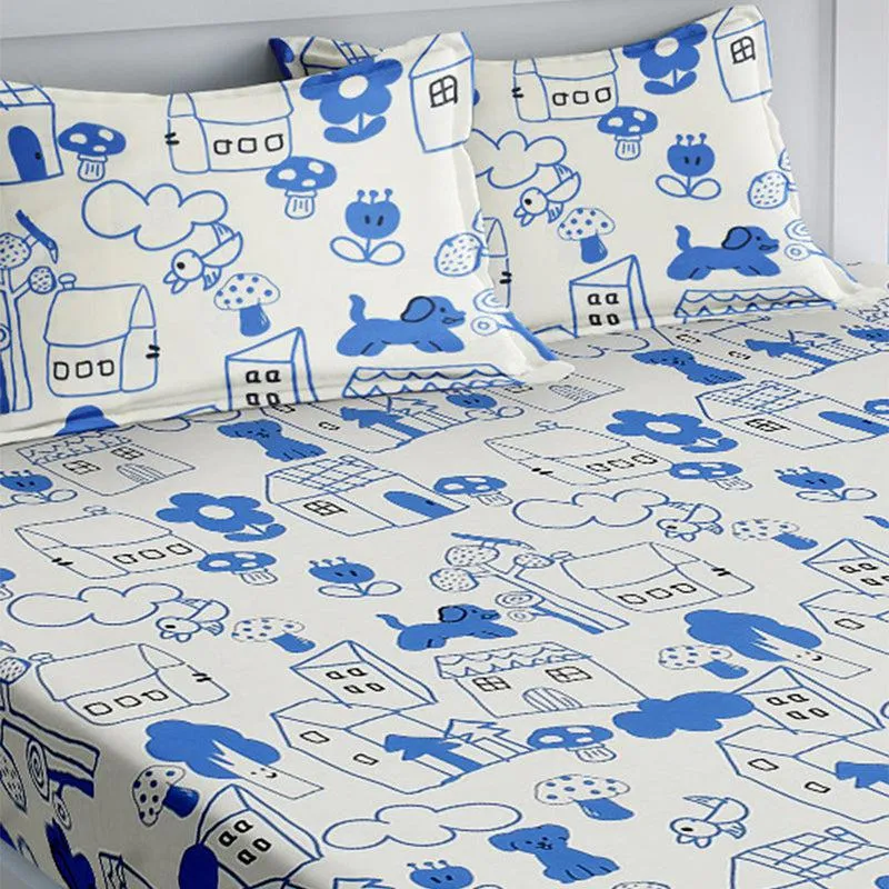 Clio Kids Cotton Bedsheet - 210 TC media 3