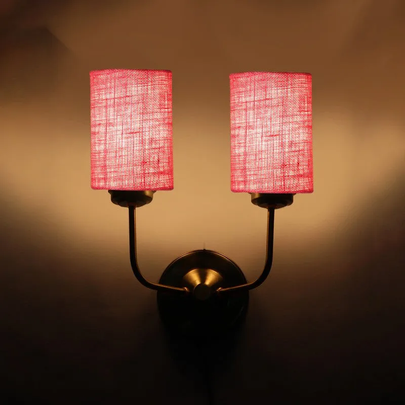 Lumoire Duo Metal Wall Lamp - Pink media 7