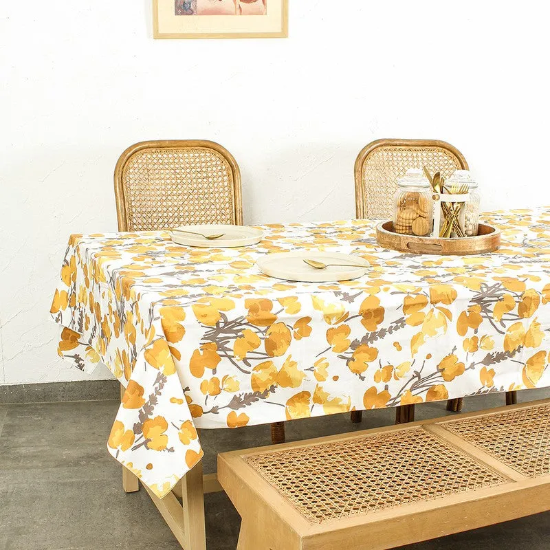 Wevra Craft Cotton Table Cover -Yellow media 1