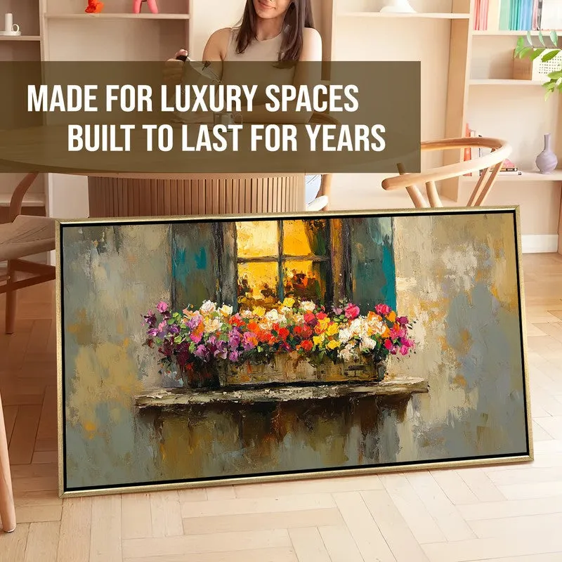 Window of Grace Canvas Wall Painting With Frame media 7