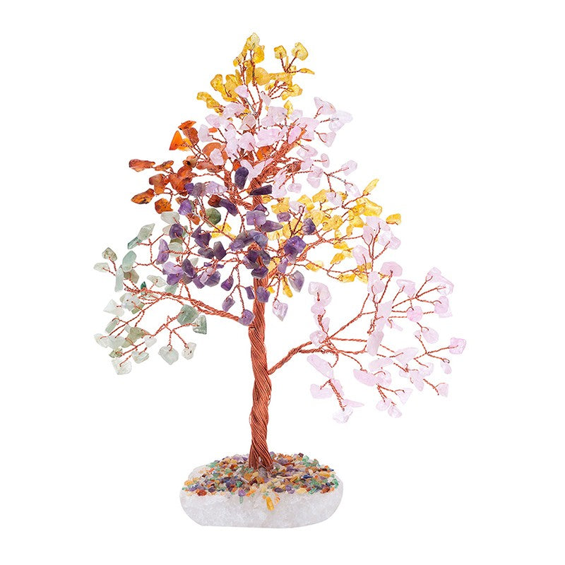 Agate Tree Handcrafted Showpiece - Multicolored media 8