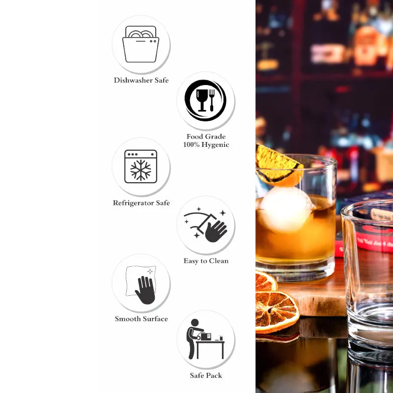 Leticia Old Fashioned Glasses (335 ML) - Set Of Six media 6