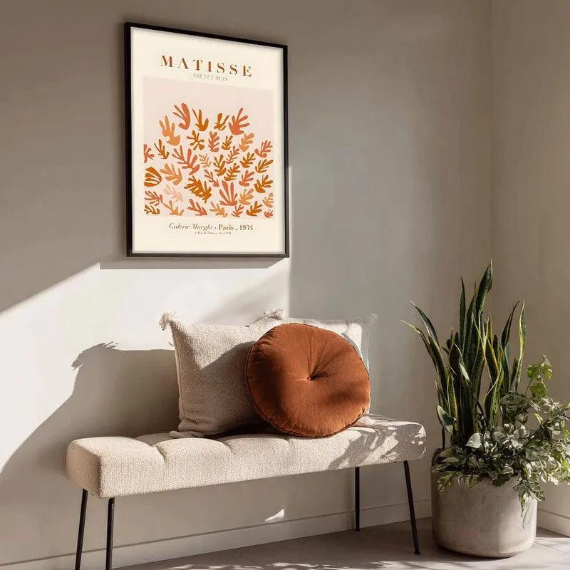 Botanical Rhythm Canvas Wall Painting With Black Frame media 4