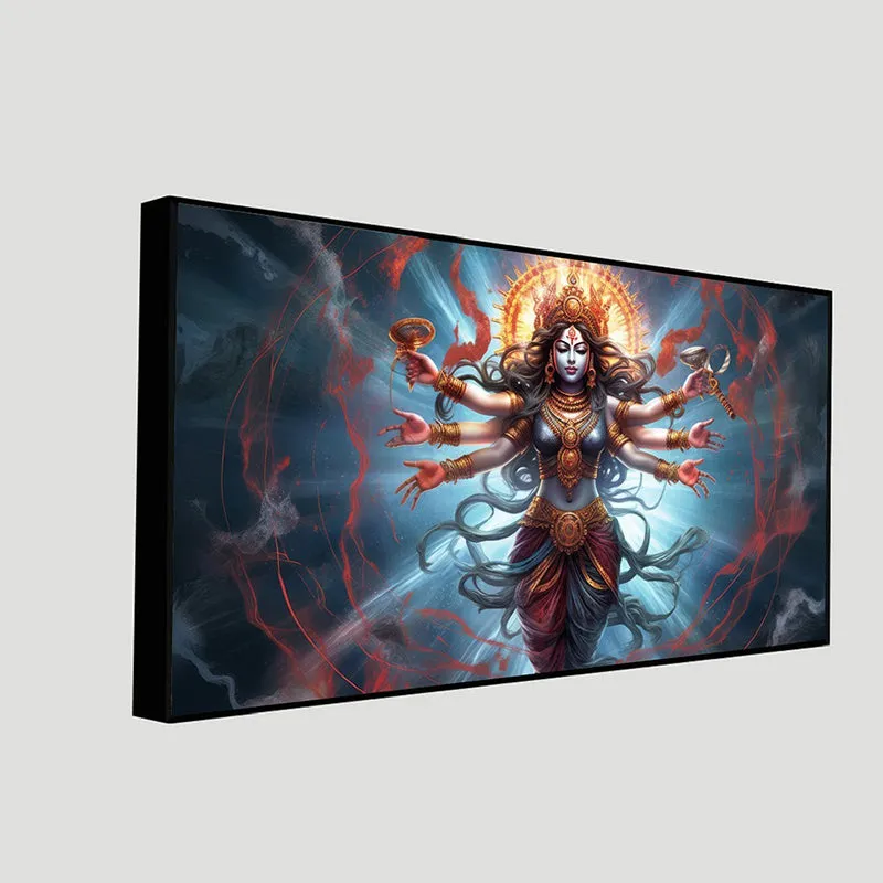 Mahakali Canvas Wall Painting media 5