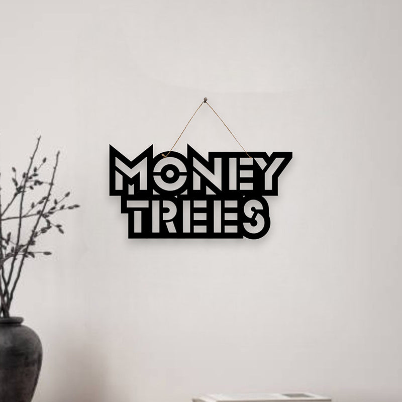Money Trees Mild Steel Wall Accent