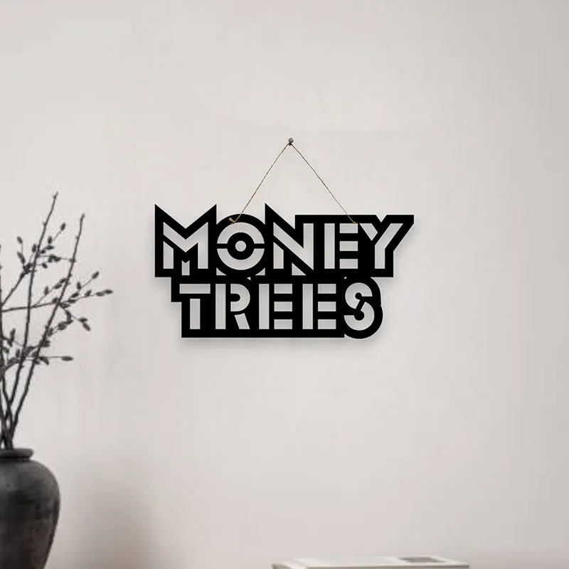 Money Trees Mild Steel Wall Accent media 1