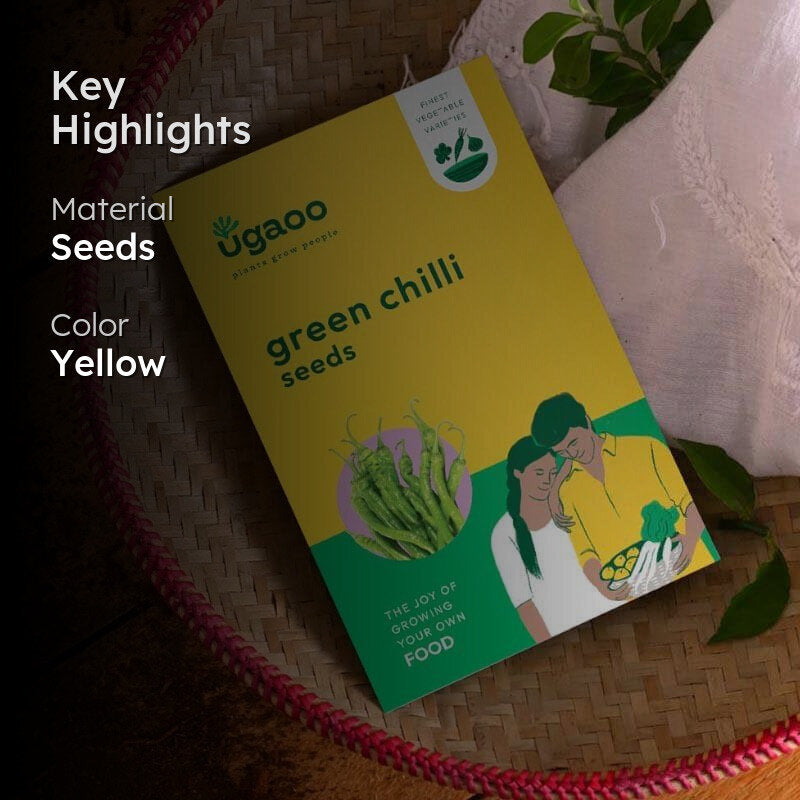 Ugaoo Green Chilli Seeds media 2
