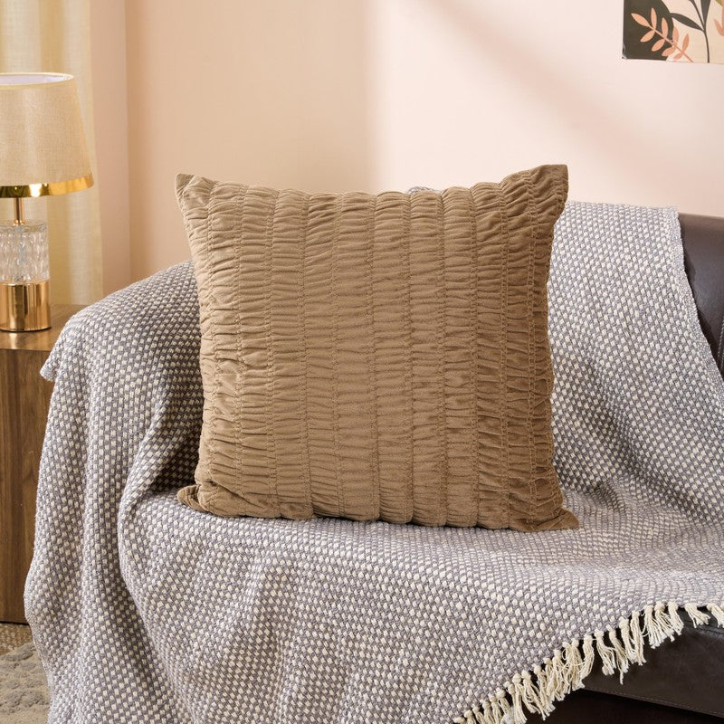 Smocked Charm Cotton Cushion
