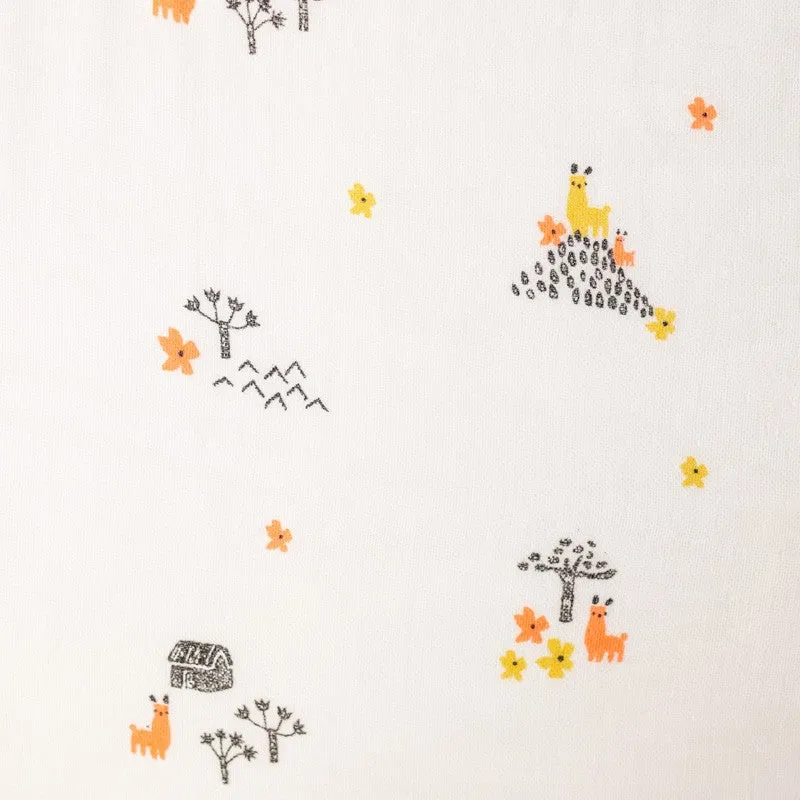Warmkins Fruit Print Cotton Kids Bath Towel - Set of Two media 10