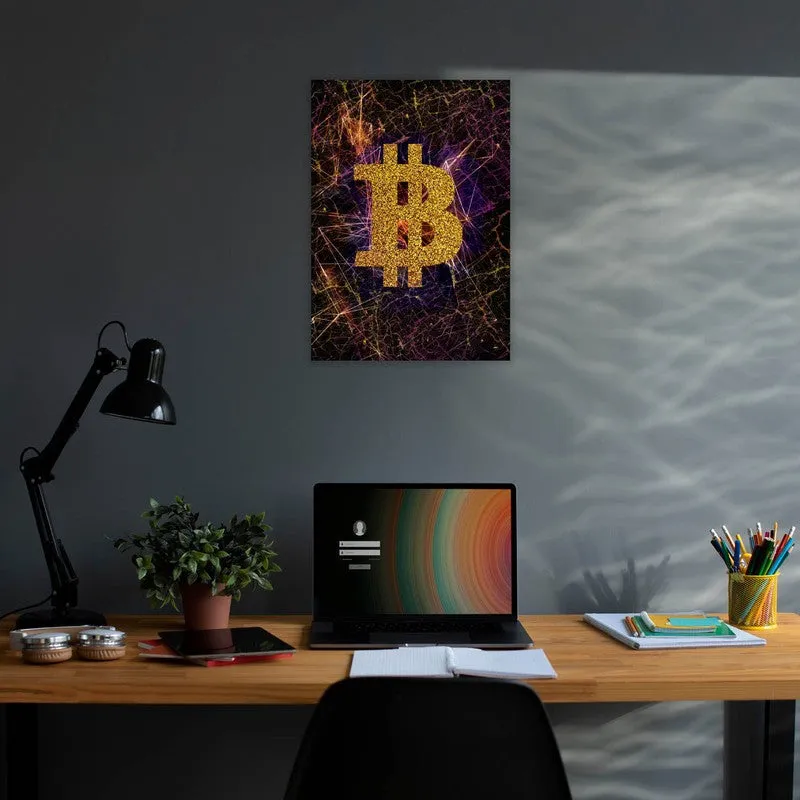 Golden Crypto Wall Poster media 3
