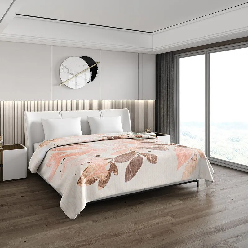 Monte Carlo Blossom Dreamscape Blanket (Beige) - 900 GSM media 1
