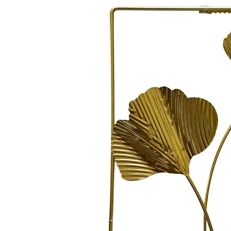 Sculpted Folia Metal Wall Accent - Set Of Two media 5