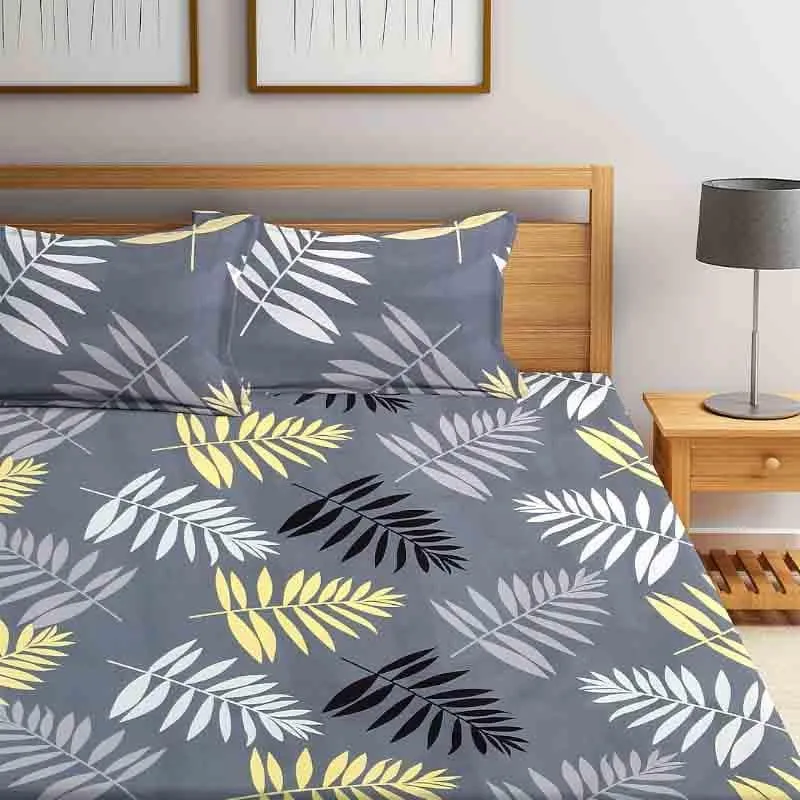 Leaflet Branch Bedsheet - 130 GSM media 1