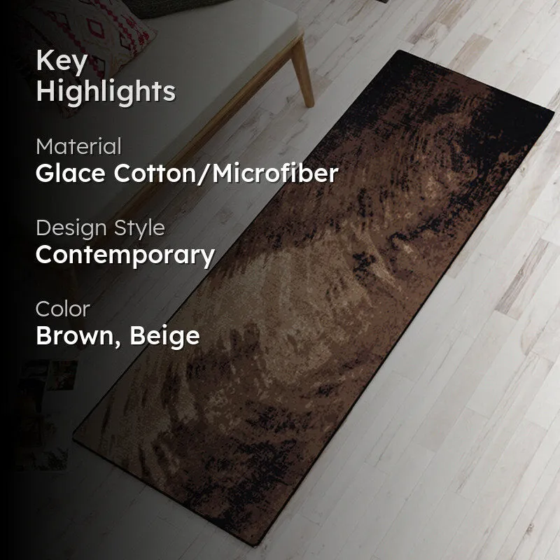 Blaine Abstract Micro Fiber Runner Rug media 2