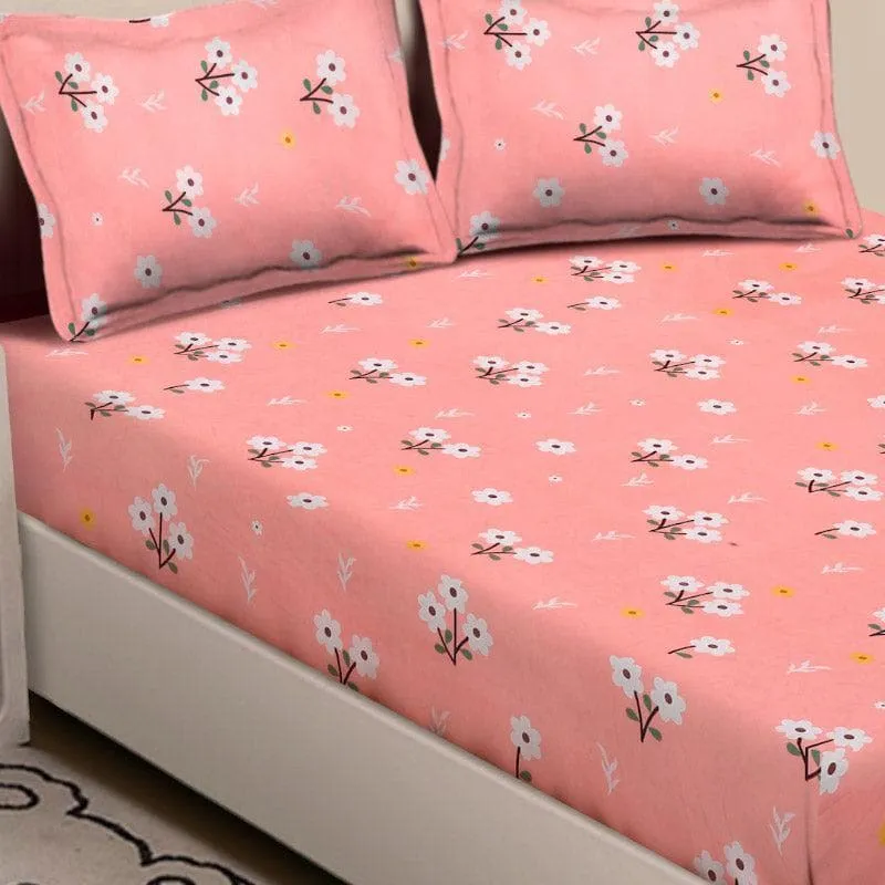 Ditsy Beauties Printed Bedsheet - 150 GSM media 3