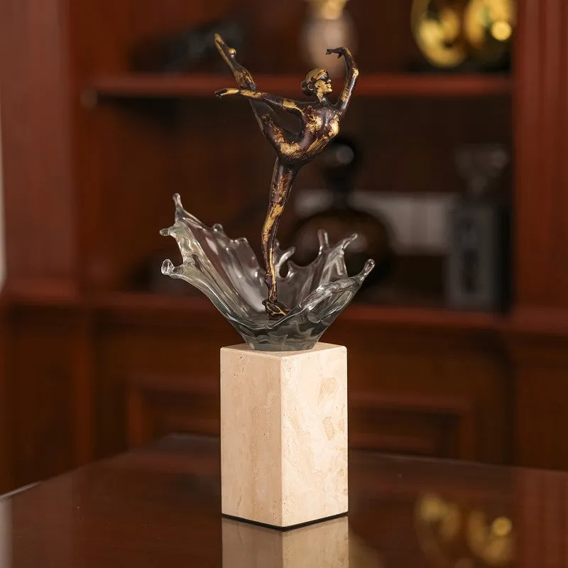 Serenique Flow Marble Showpiece media 3