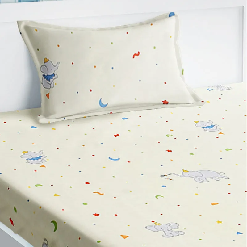 Soft Trunk Kids Cotton Bedsheet - 210 TC media 3