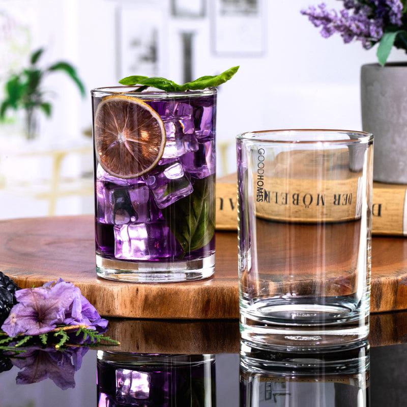 Elora Glass Tumbler (240 ML) - Set Of Six - 240 ML