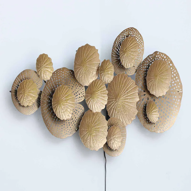 Gilded Forms Iron Wall Accent media 5