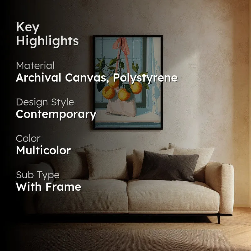 LimeLight Canvas Wall Painting - Black Frame media 2