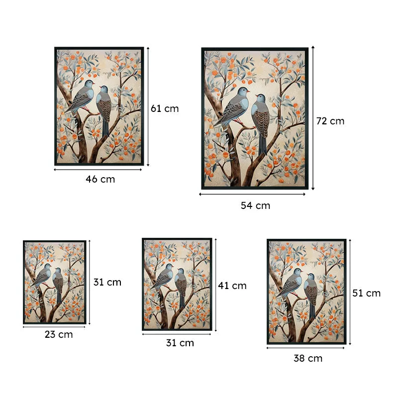 Birdie Bruna Canvas Wall Art media 9