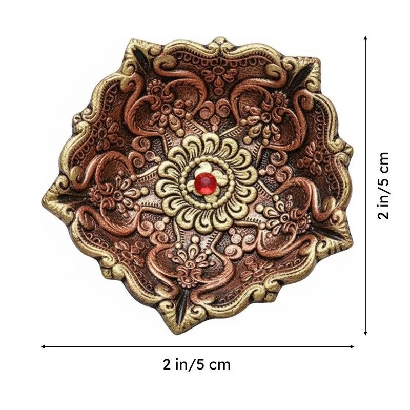 Panchmukhi Diya - Set Of Two media 9