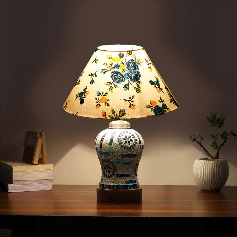 Sonara Cone Wooden Table Lamp - Multicolor media 1