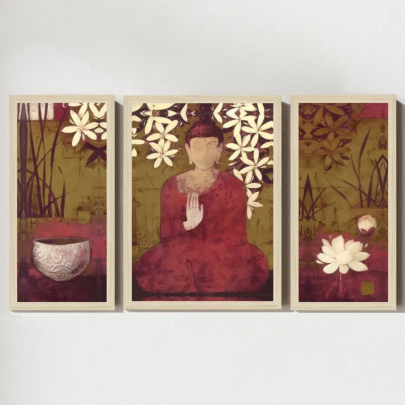 Stillness Within Wall Art - Set of Three media 6