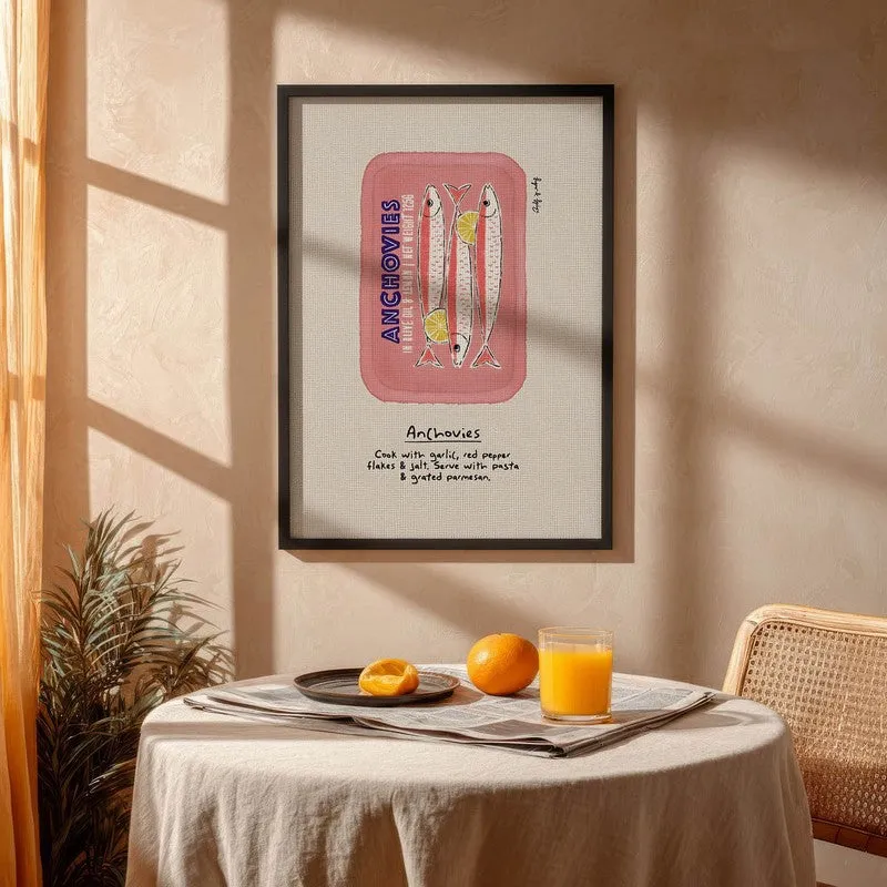 Flavorline Archival Canvas Wall Art - Black media 4