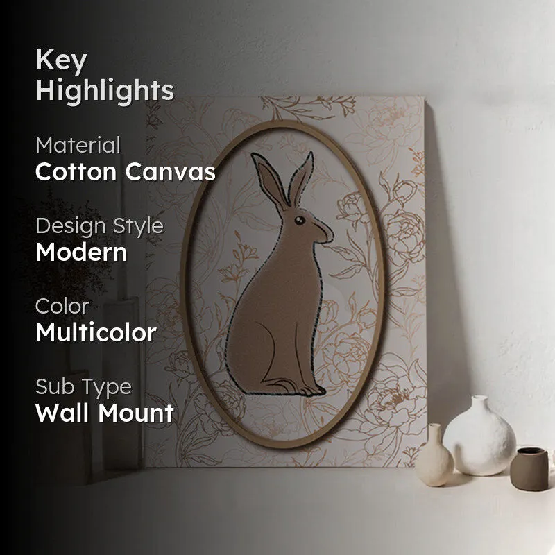 Bunny Vines Wall Art media 2