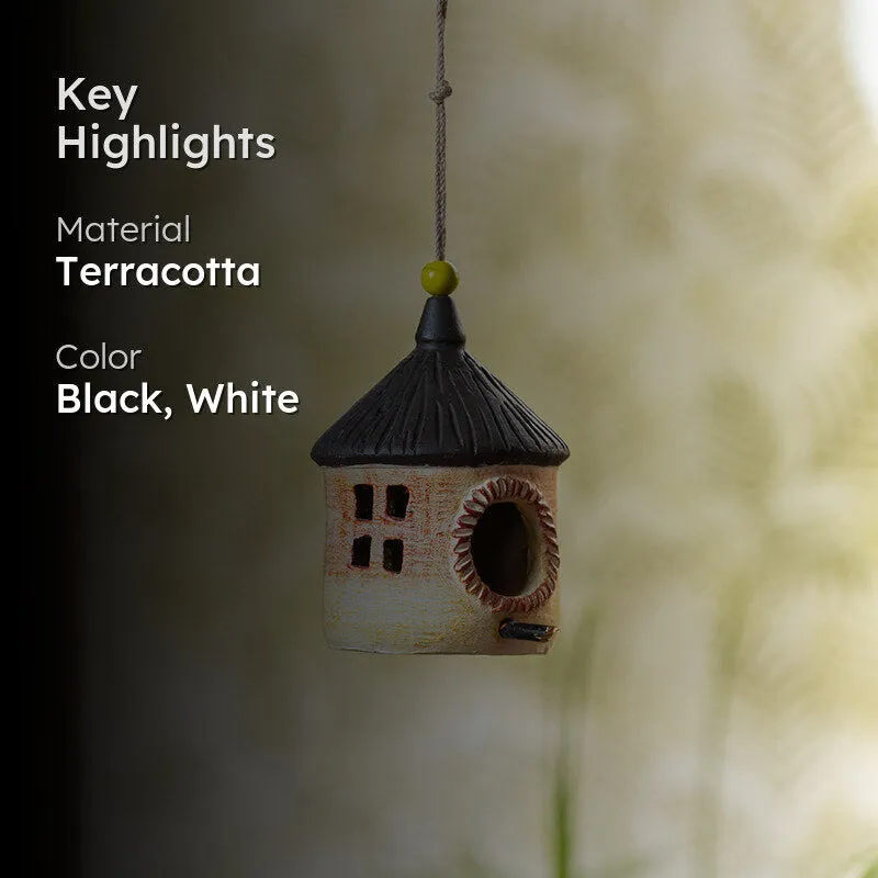 Patrangana Terracotta Bird Feeder media 2