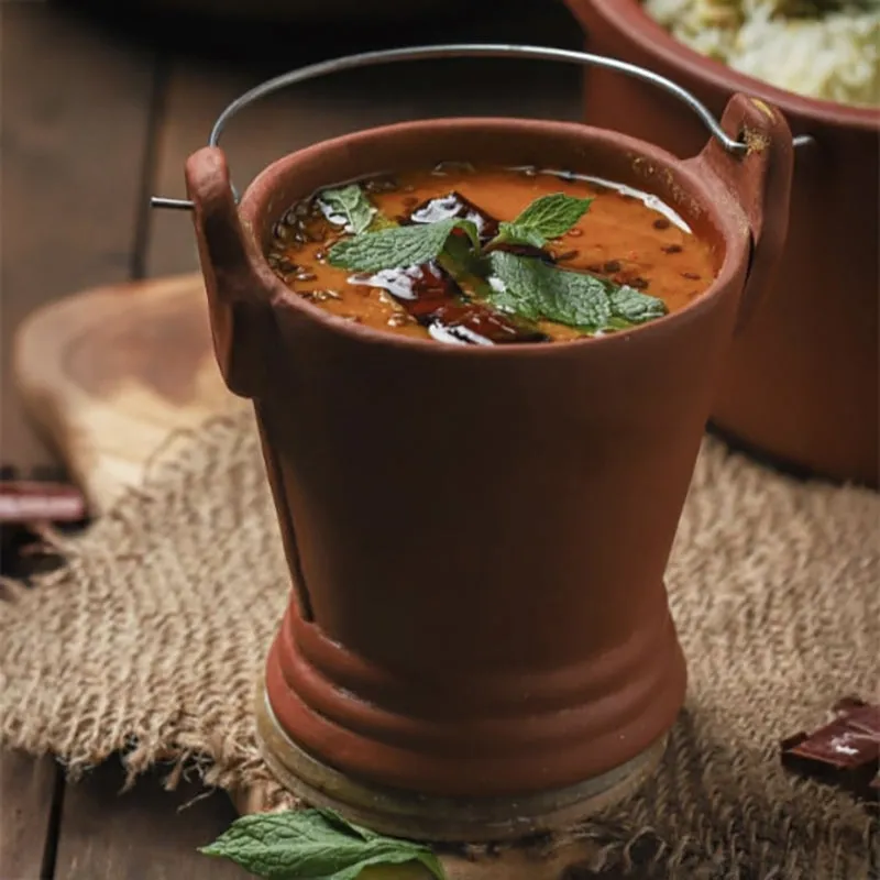 Flint Terracotta Serving Bowl - 1000 mL media 3