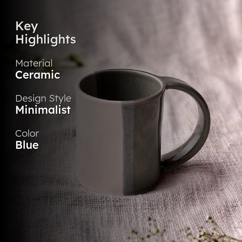 Cyraa By YFL Home Eclipse Ceramic Coffee Mug (400 mL) media 2
