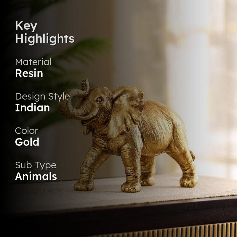 Golden Gaja Showpiece media 2