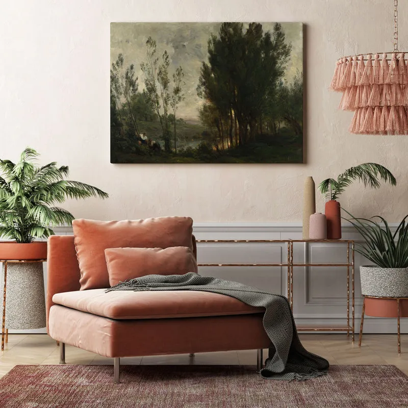 Moody Trees Wood Wall Art media 3