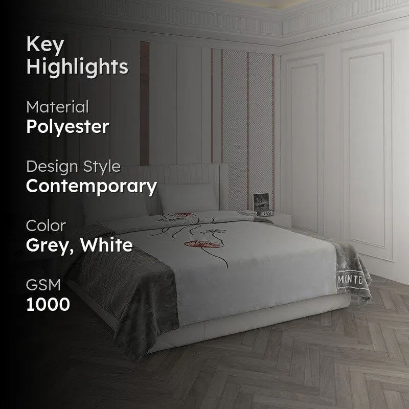 Monte Carlo Silken Serenity Blanket - 1000 GSM media 2